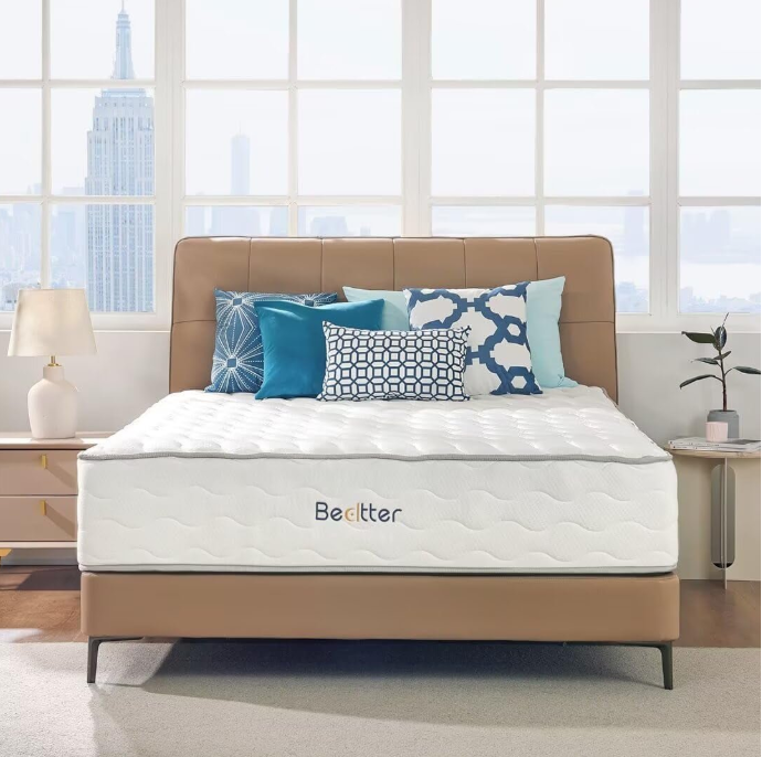 Hybrid Mattress, Cooling Gel Memory Foam, Pocket Springs, Pressure Relief, CertiPUR US Certified